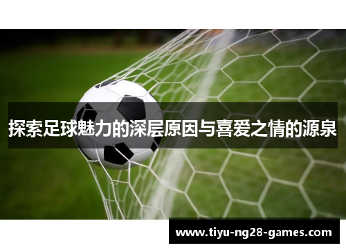 探索足球魅力的深层原因与喜爱之情的源泉